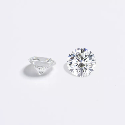 Grande taglio rotondo brillante 6+ct come laboratorio creato CVD diamante bianco IGI certificato taglio ideale