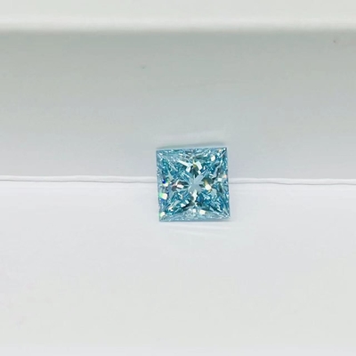 Il laboratorio sciolto ha reso a diamanti i diamanti che blu principessa Lab Grown Diamond ha certificato il diamante sciolto