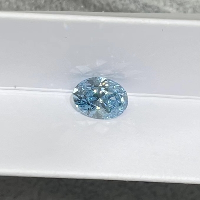 Diamanti sviluppati laboratorio sciolto sintetico VS1 del blu delle decorazioni 1.66Carat dei gioielli