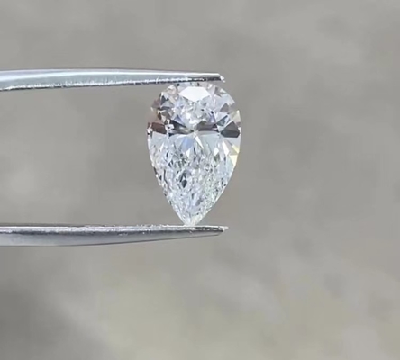 Produzione a forma di pera dei gioielli di Diamond Largest Cvd Diamond For del laboratorio di 10 Mohs