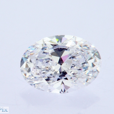 3.32ct Ovale Brillante Taglio Come Cresciuto Non Trattato CVD Laboratorio Diamante Bianco Senza Boties Certificato IGI