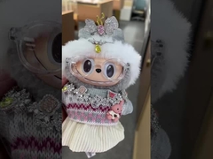 Labubu Gioielli Diamanti scintillanti Gioielli in laboratorio Anello di diamanti cresciuto Colletto Gioielli pregiati